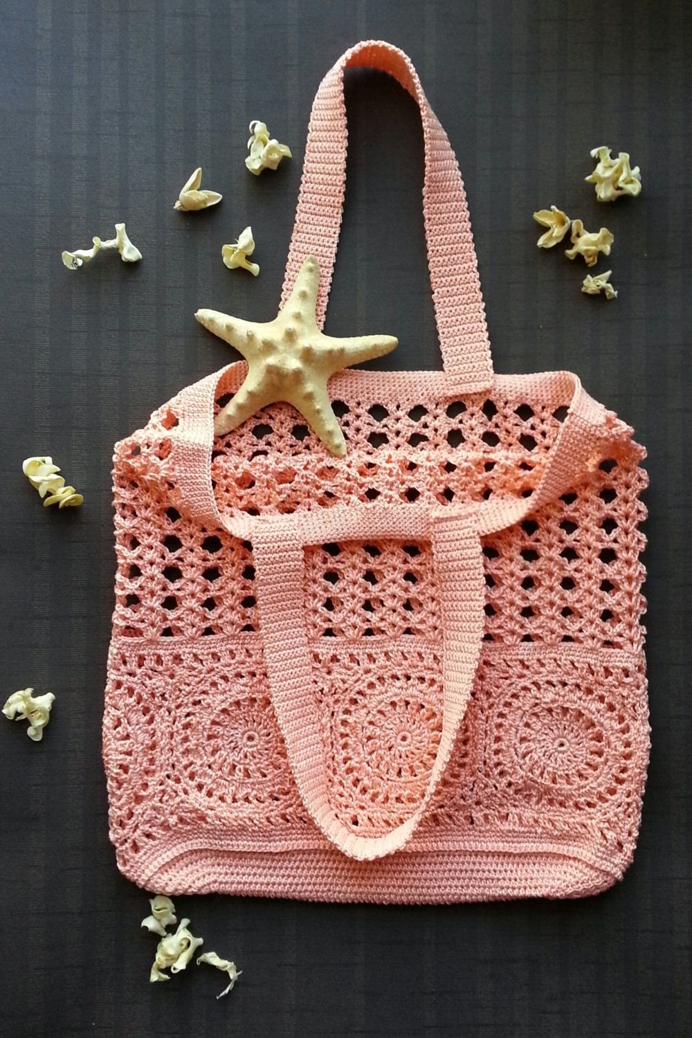 boho beach tote pattern