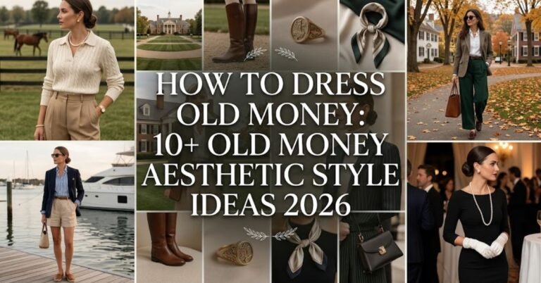 how to dress old money