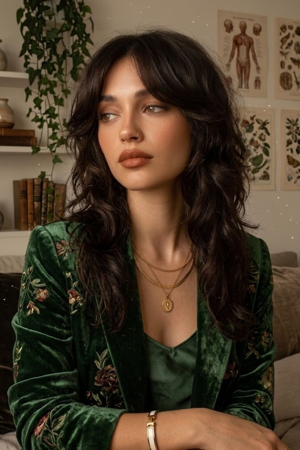 how to style my bangs