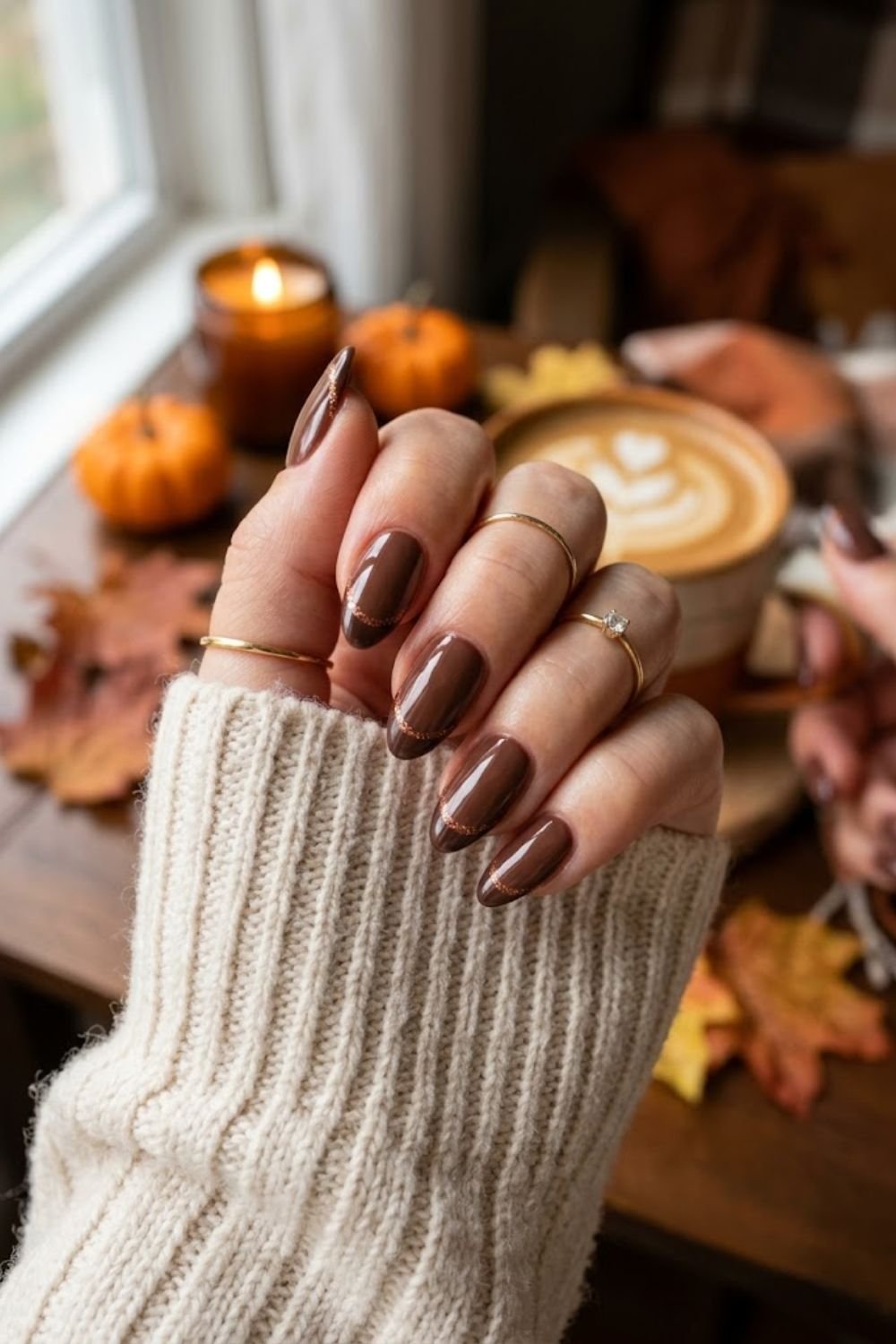 Fall nail designs for short nails