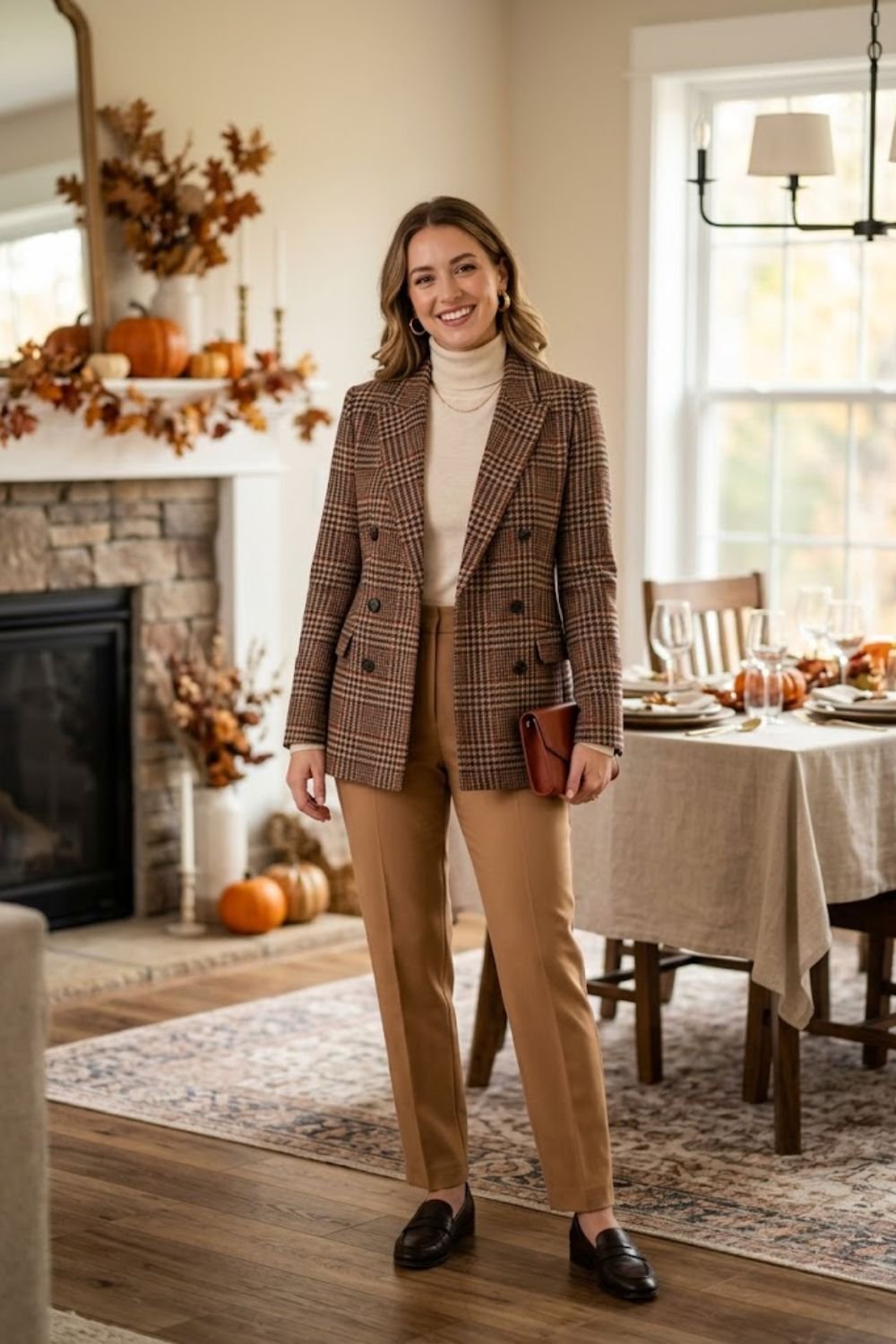 Thanksgiving dinner outfit female