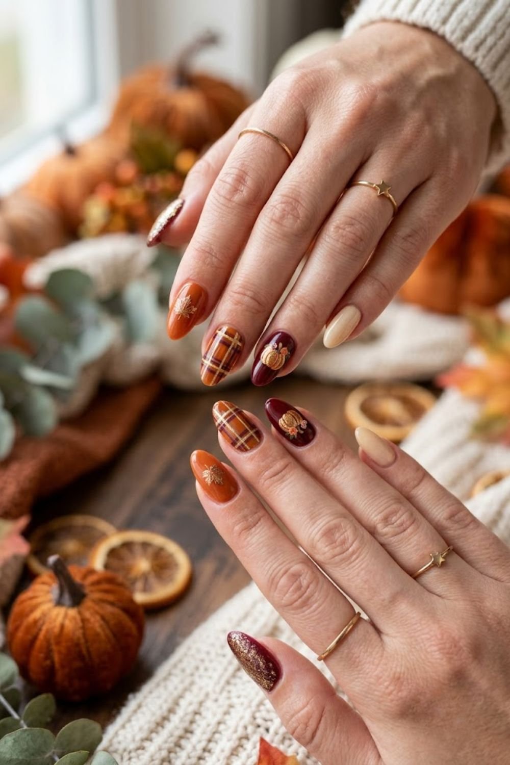 Thanksgiving nail ideas easy