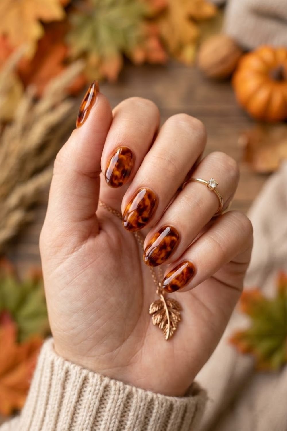 Thanksgiving nail ideas simple acrylic