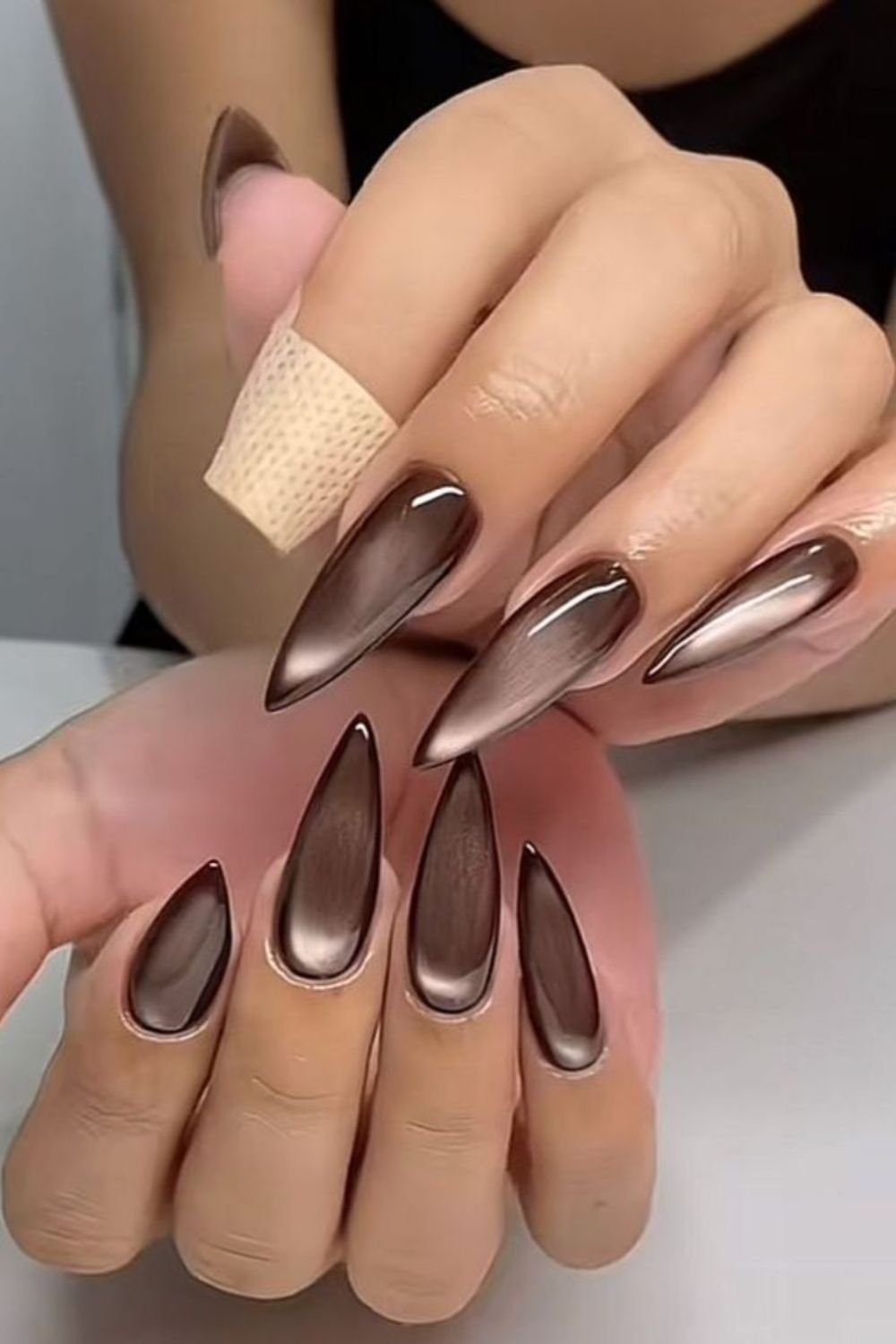Tortoise shell nails
