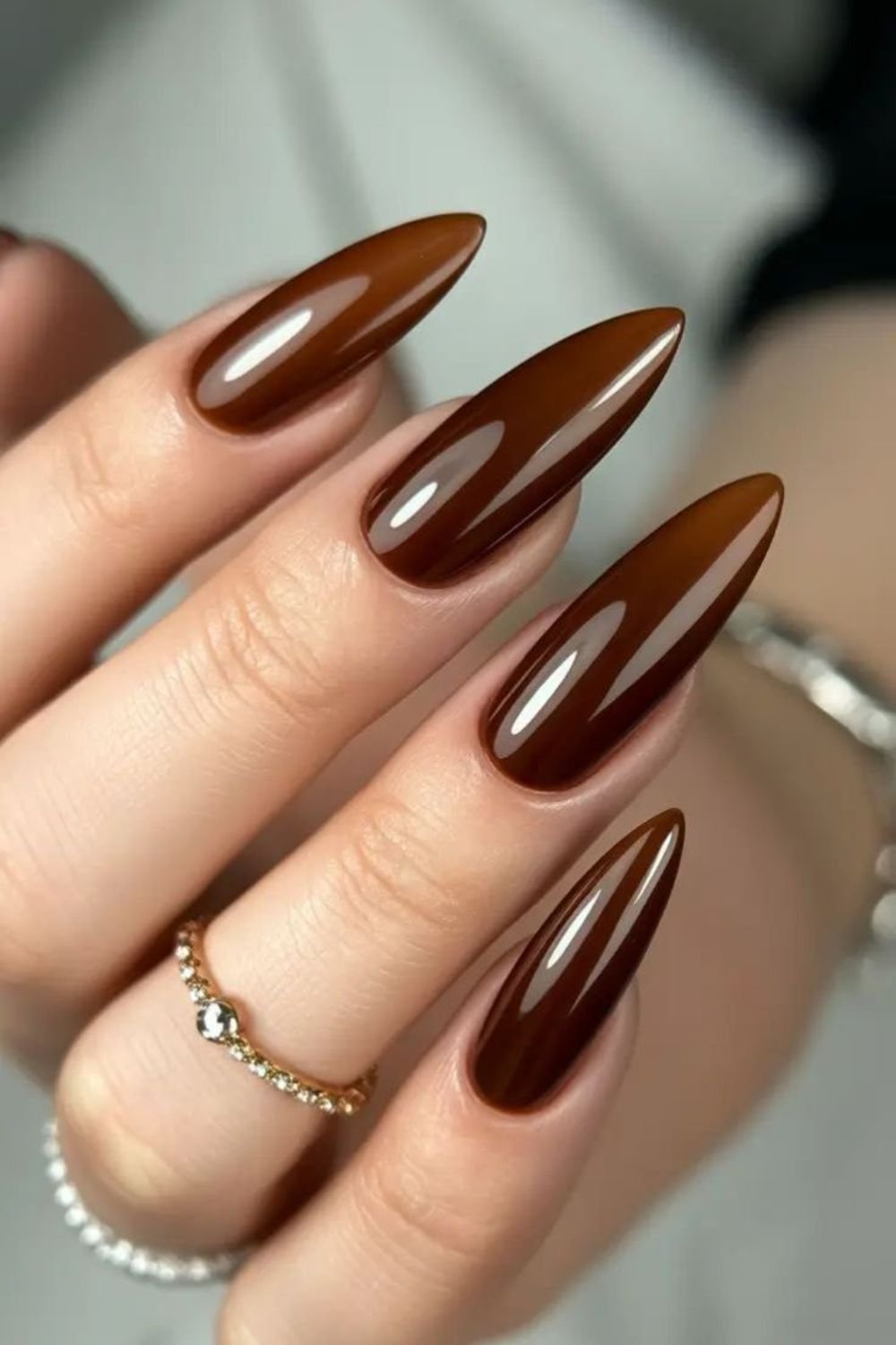 Tortoiseshell manicure