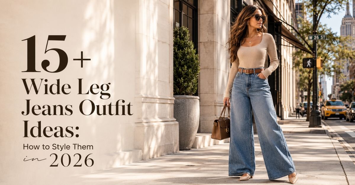 Wide Leg Jeans Outfit