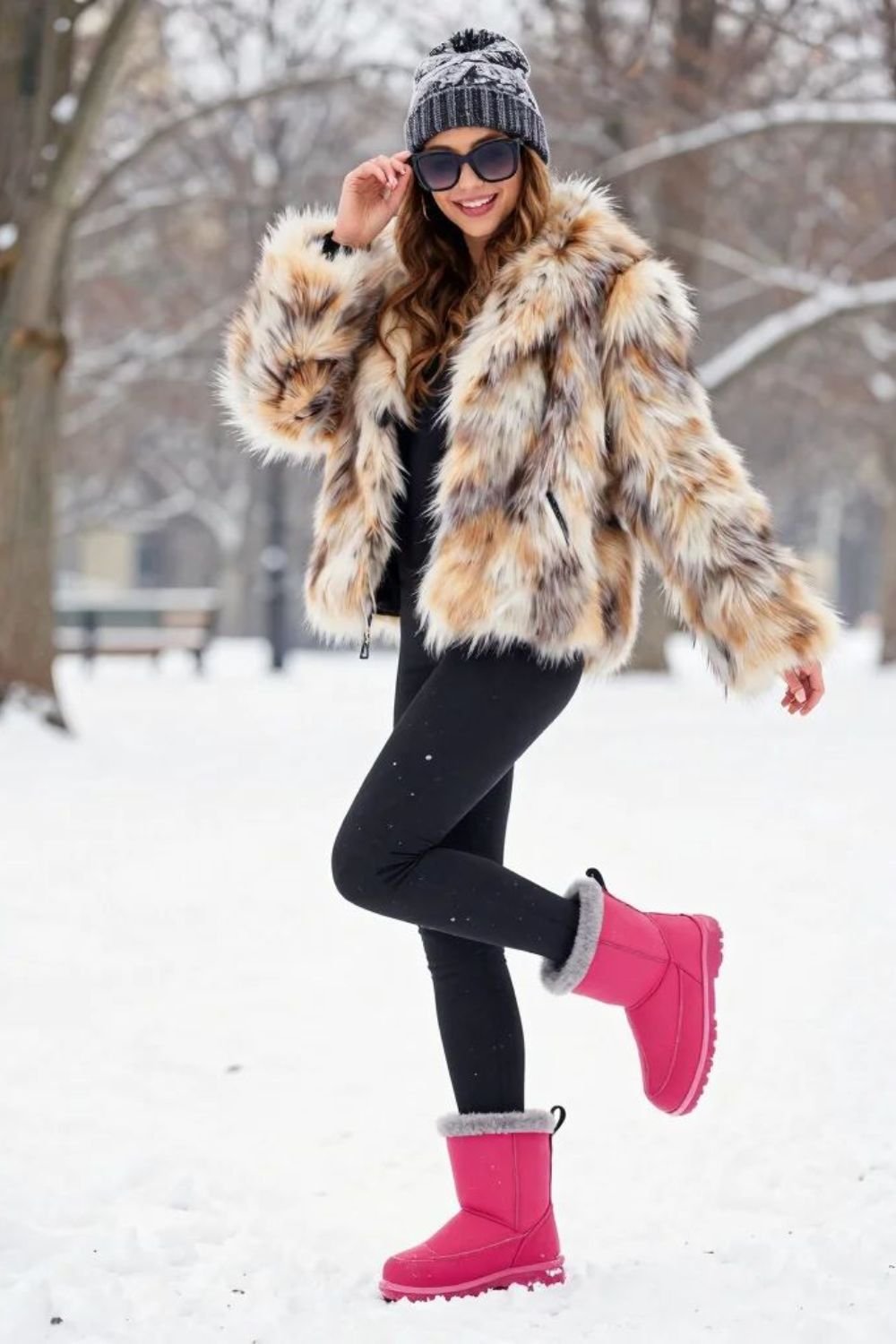 chestnut ugg outfit