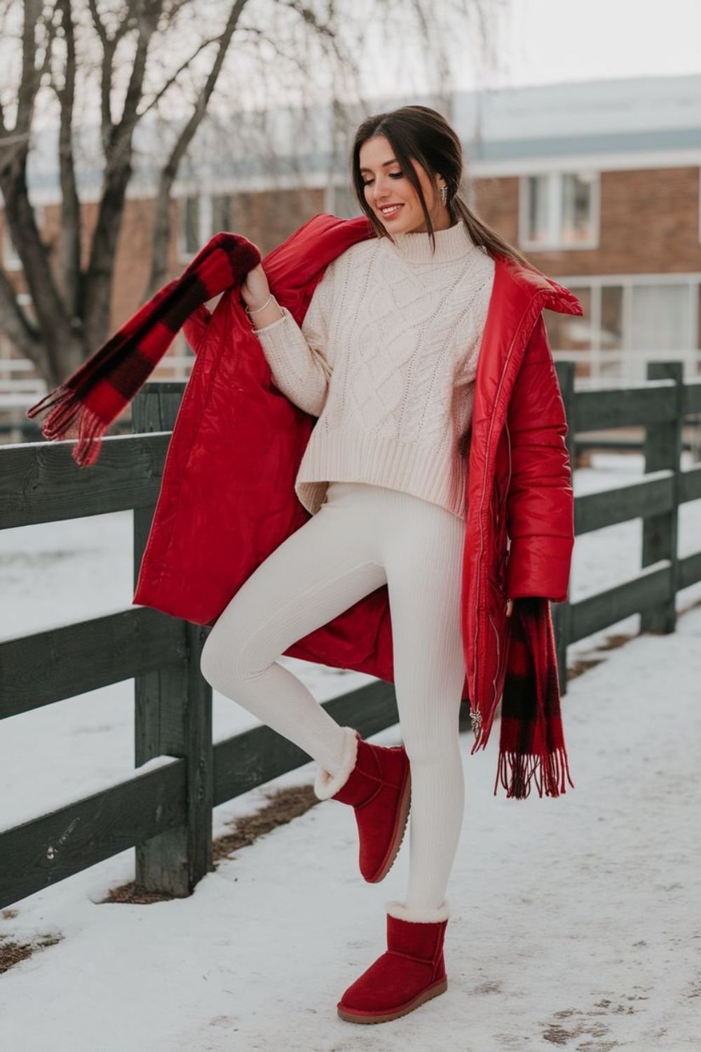 platform ugg boots outfit